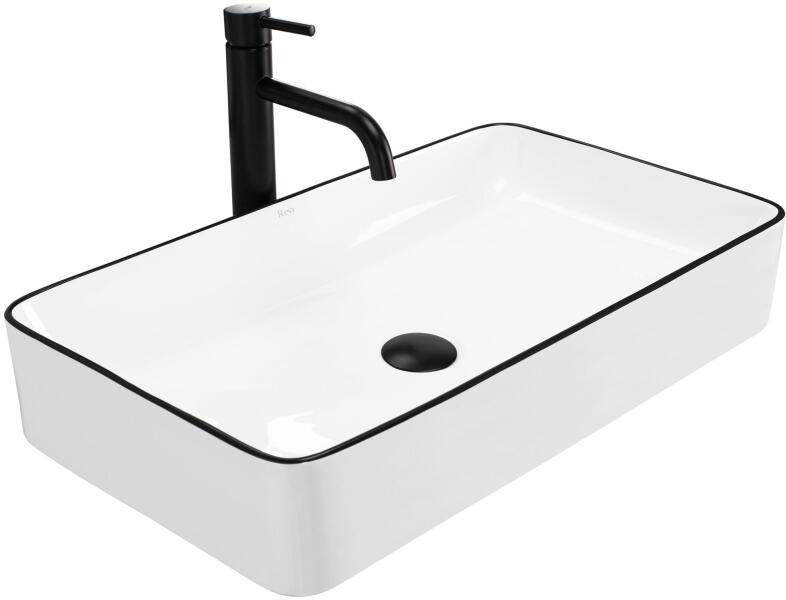 Denis 61,5x35 cm white/black (REA-U6513)