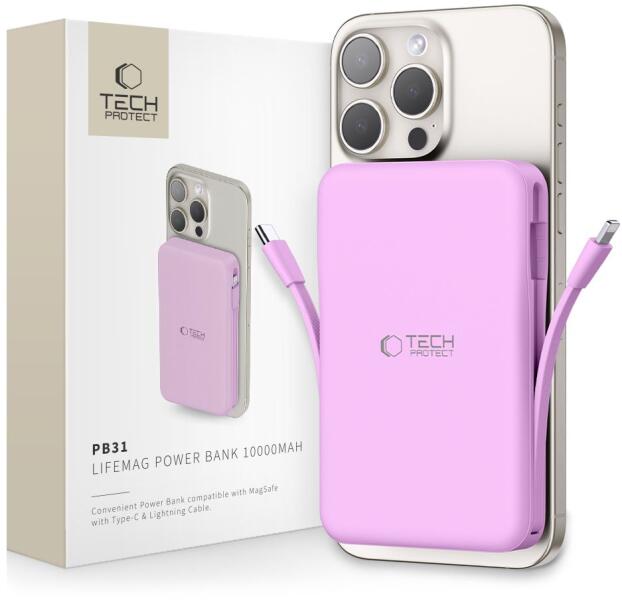Pb31 Lifemag 10000 mAh Lavender