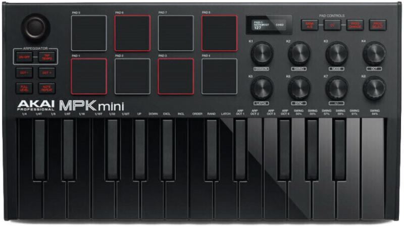 AKAI MPK mini MK3 MIDIコントローラー AKAI professionalのMIDIコントローラー、MPK Mini MK3 のご紹介です！