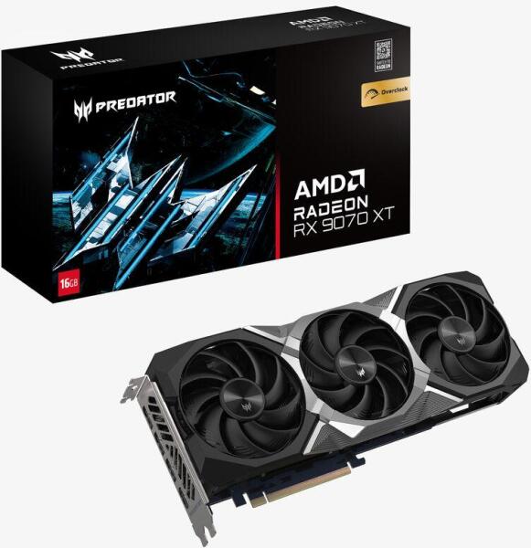 Acer Radeon RX 9070 XT Predator BiFrost OC 16GB GDDR6 256bit (DP