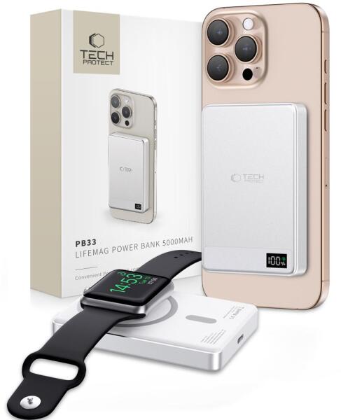 PB33 LifeMag 5000 mAh Silver