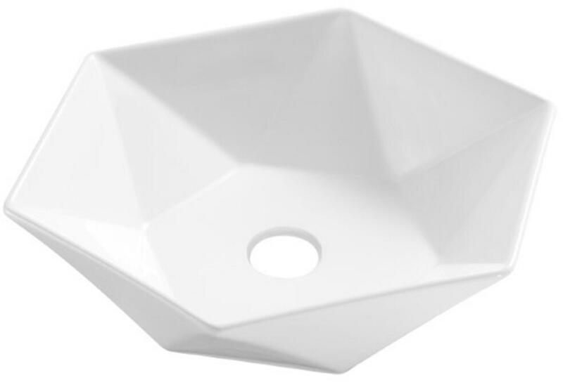 Naksos 53,5x46,5 cm white (CE-55-001-C)