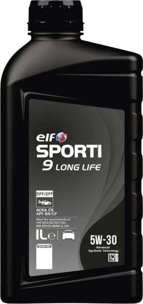 Sporti 9 Long Life 5W-30 1 l