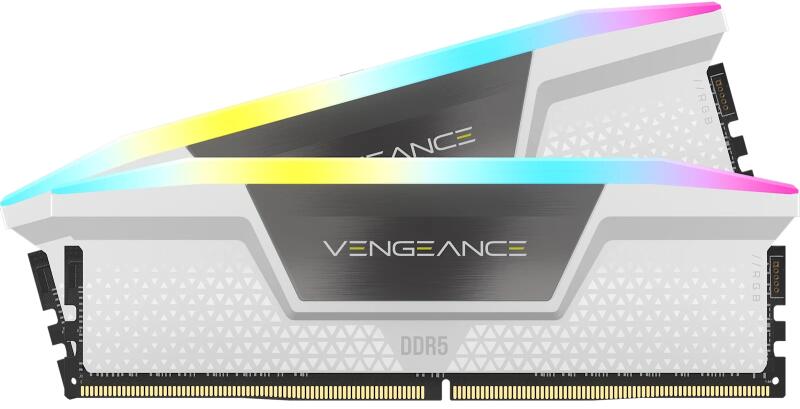 メモリー CORSAIR VENGEANCE RGB DDR5 32GB 6400MHz VENGEANCE® RGB 32GB (2x16GB) DDR5 DRAM 6400MT/s CL36 Memory Kit