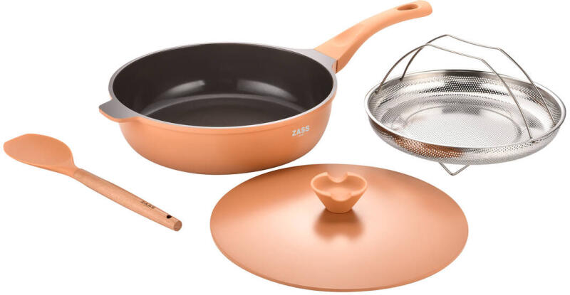 Zass Gourmet 4 pcs ZG-ACS 07 TERRACOTA (Vas, tigaie) - Preturi