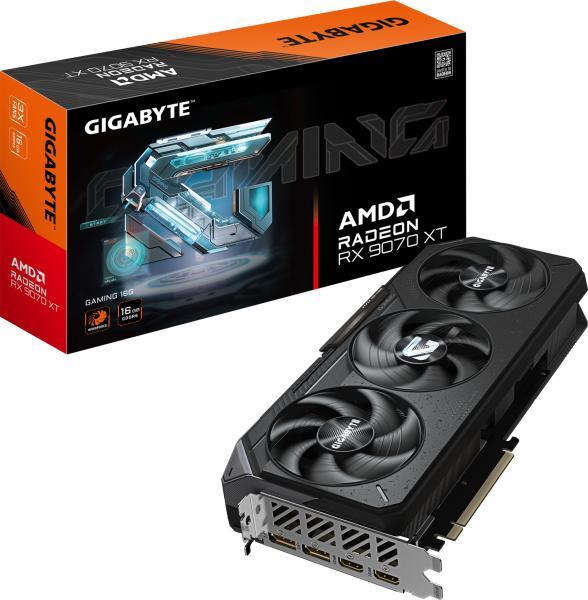 GIGABYTE Radeon RX 9070 XT GAMING OC 16GB GDDR6 256bit (GV