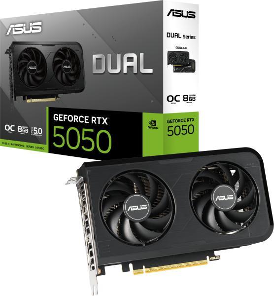 [ほぼ新品]GEFORCE RTX5050 8GB ASUS GeForce RTX 5050 Dual OC 8GB GDDR6 128bit (DUAL-RTX5050-O8G