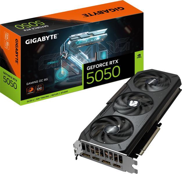GIGABYTE GeForce RTX 5050 GAMING OC 8GB GDDR6 128bit (GV
