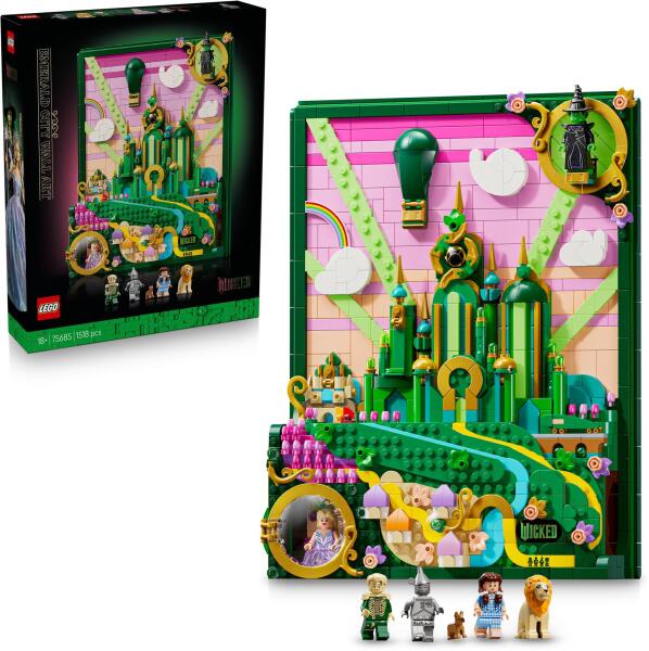 LEGO® Wicked - Emerald City Wall Art (75685) (LEGO) - Preturi