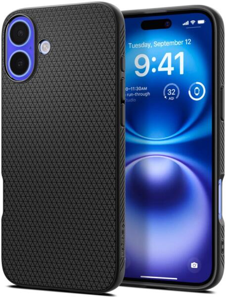 Apple iPhone 16 Plus Liquid Air case matte black (ACS08066)