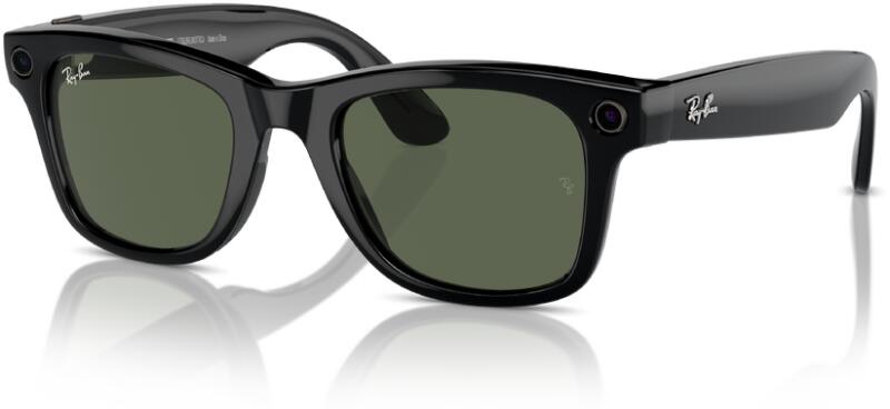 Ray-Ban Meta Wayfarer Shiny BLACK/GREEN (RW4006 601/71) - vexio