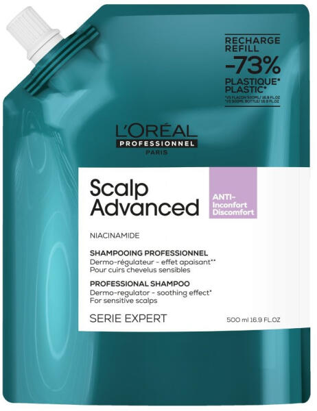 Serie Expert Scalp Advanced sampon utántöltő 500 ml