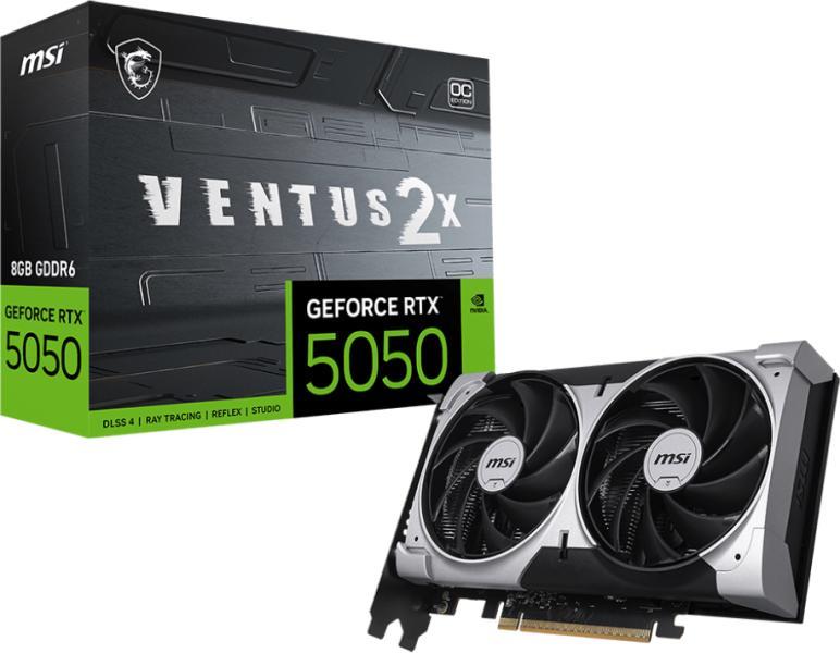 MSI GeForce RTX 5050 SHADOW 2X OC 8GB GDDR7 128bit (GeForce RTX