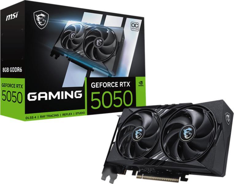 MSI GeForce RTX 5050 SHADOW 2X OC 8GB GDDR7 128bit (GeForce RTX