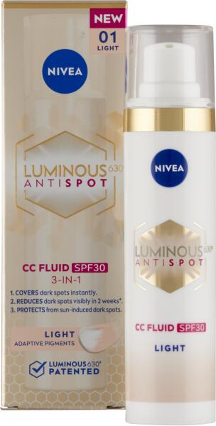 Luminous630 pigmentfoltok elleni CC fluid FF30 Light 40 ml