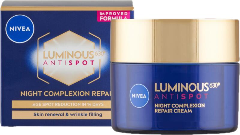 Luminous630 pigmentfoltok elleni éjszakai arckrém 50 ml