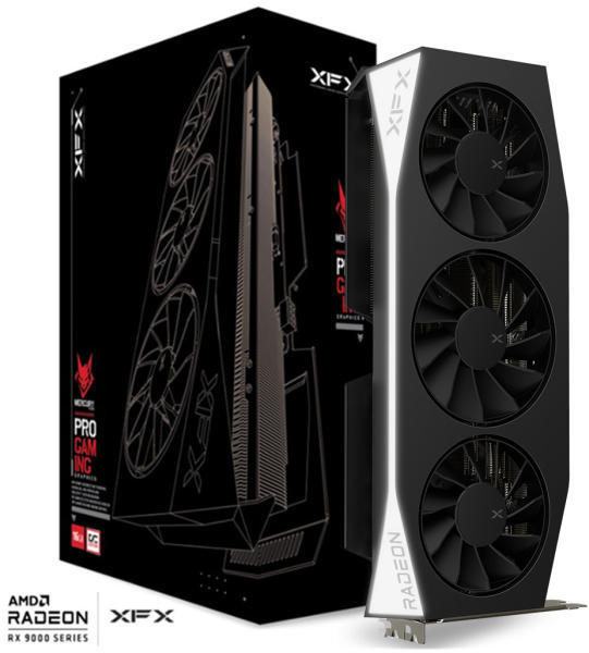 XFX AMD Radeon RX 9060 XT 16GB グラフィックボード XFX Radeon RX 9060 XT Mercury OC Gaming Edition 16GB GDDR6 128bit