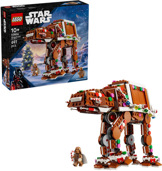 LEGO® Star Wars™ - Gingerbread AT-AT Walker (40806) (LEGO) - Preturi LEGO® Star Wars™ - Gingerbread AT-AT Walker (40806) (LEGO) - Preturi