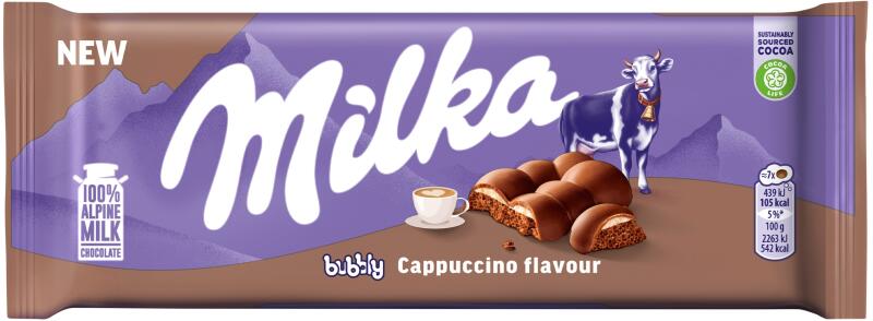Vásárlás: Milka Bubbly Cappuccino 97 g Csokoládé árak