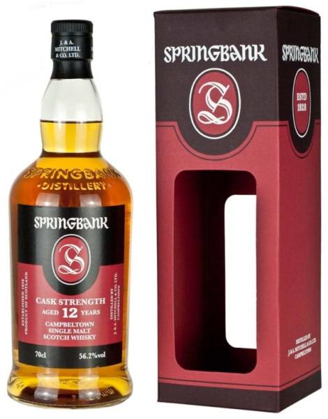 Springbank Cask Strength 12 Years 0,7 l 56,2% (Whisky) - Preturi