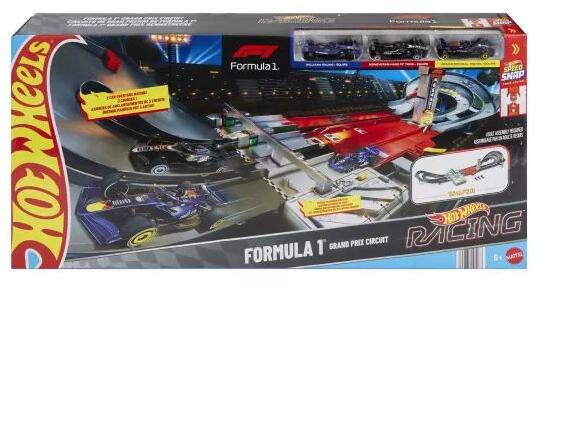 Mattel Hot Wheels: Forma 1 Mega pályaszett (JDY16)