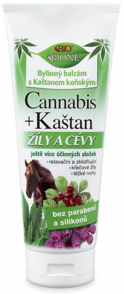 Gyógynövénybalzsam kannabisz vadgesztenye és vörösszőlőmag kivonattal 200 ml