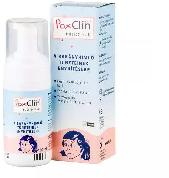 Hűsítő hab bárányhimlőre 100 ml