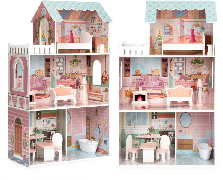 Barbie babaház bútorral (D8112)
