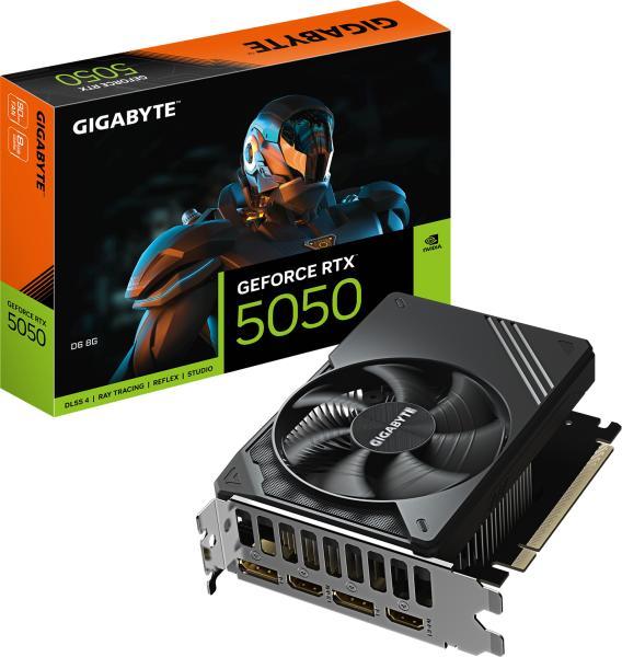 GIGABYTE GeForce RTX 5050 WINDFORCE OC 8GB GDDR6 128bit (GV