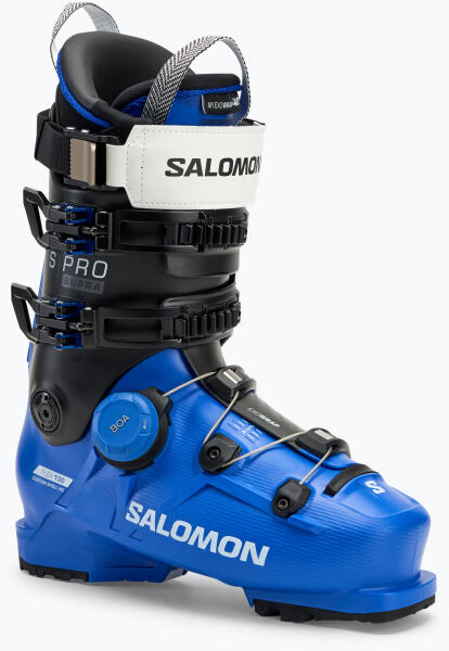 Salomon S/Pro Supra Boa 130 GW Race Blue/Black/White (Clapari schi Salomon S/Pro Supra Boa 130 GW Race Blue/Black/White (Clapari schi