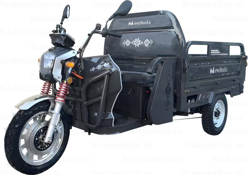 Evotools Triciclu Electric Cargo cu Descarcare Manuala TRCC1500N ...