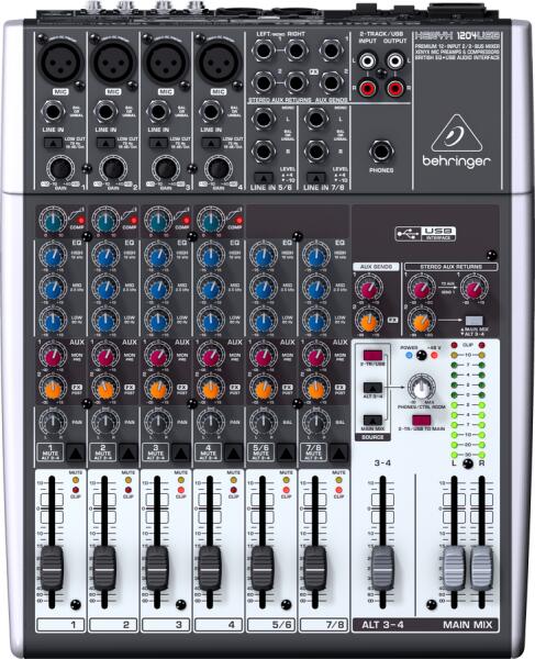 BEHRINGER XENYX 1204 USB EU1 (Mixer audio, DJ) - Preturi