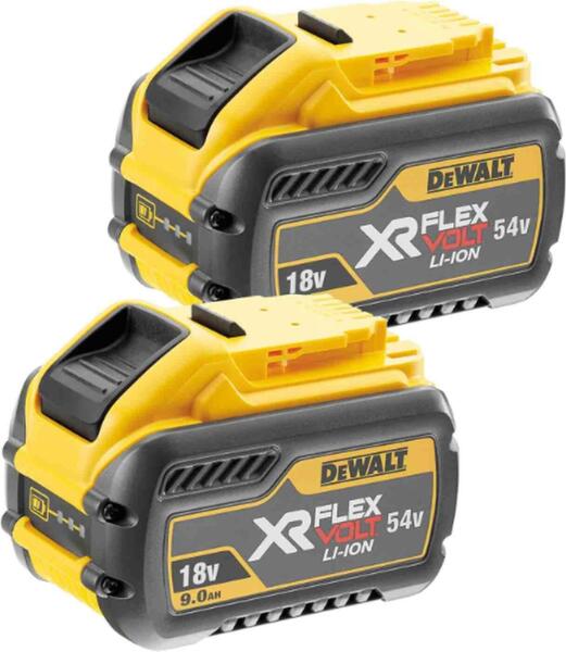 DEWALT XR 18/54V 9Ah duo (DCB547X2-XJ) (Acumulator scule) - Preturi DEWALT XR 18/54V 9Ah duo (DCB547X2-XJ) (Acumulator scule) - Preturi