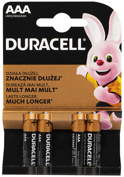 Vásárlás: Duracell Alkáli elemek AAA 1, 5 DURACELL (8899) Tölthető elem ...