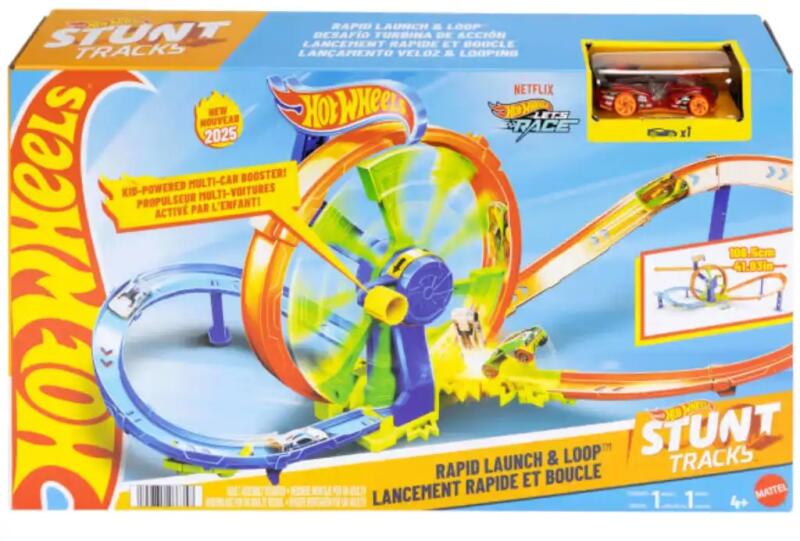 Hot Wheels - Szédületes turbina pályaszett (JBX65)