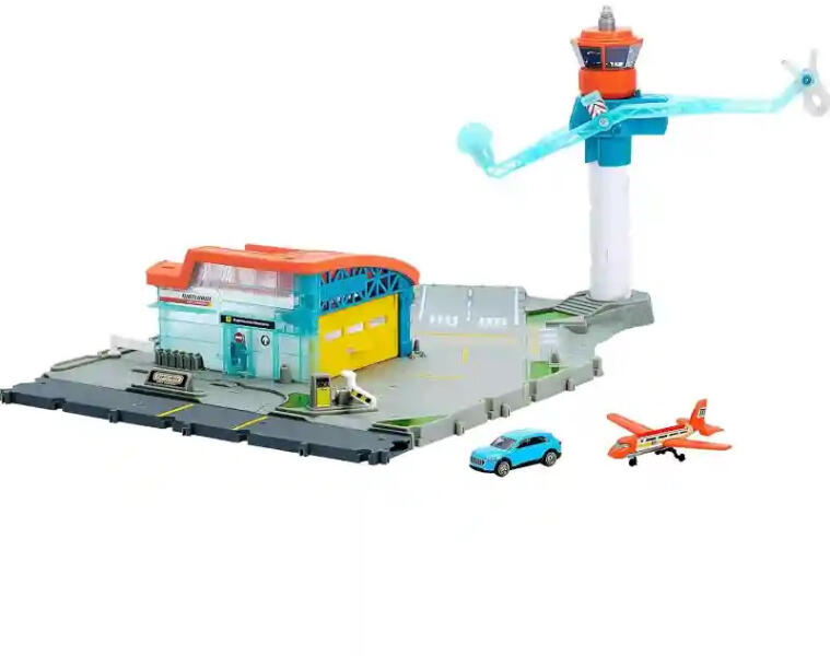 Matchbox - Repülőtér És Légi Irányítóközpont játékszett (JBW37)