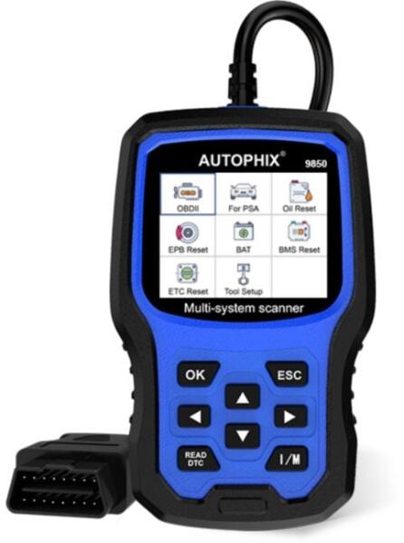 Vásárlás: Autophix 9850 OBDII autódiagnosztika Peugeot, Citroen számára ...