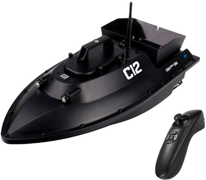 Etetőhajó C12 GPS hátrakidobós