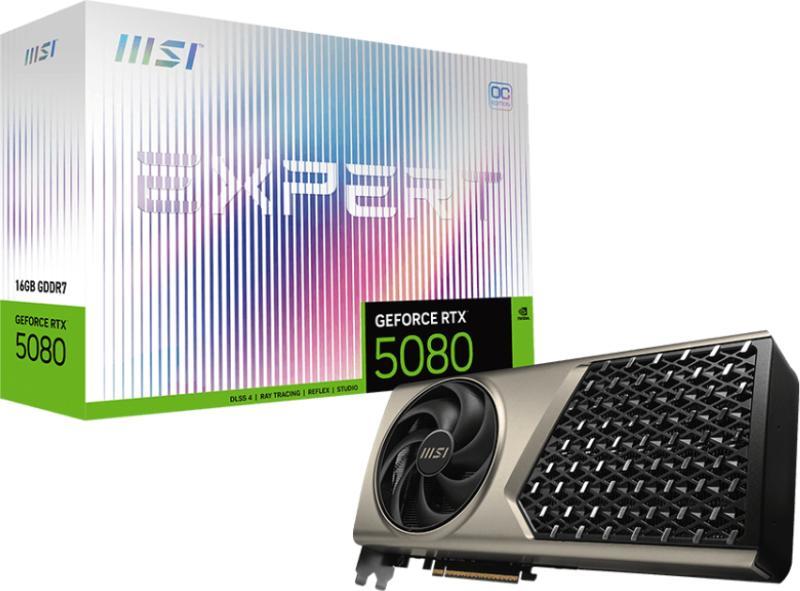 MSI GeForce RTX 5080 EXPERT OC 16GB GDDR7 256bit Placa video MSI GeForce RTX 5080 EXPERT OC 16GB GDDR7 256bit Placa video