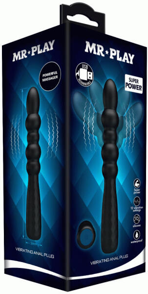 Mr. Play - Super Power Vibrating Anal Plug IV