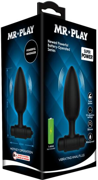 Mr. Play - Vibrating Anal Plug VI