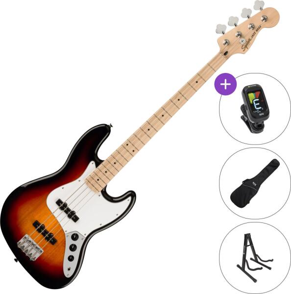Squier Affinity Series Jazz Bass MN WPG SET 3-Color Sunburst Bas ...