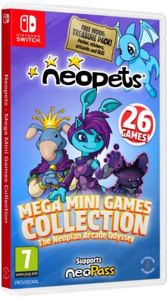 PM Studios Neopets Mega Mini Games Collection [Day 1 Edition] (Switch ...