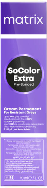 Matrix SoColor Extra Coverage Cream Permanent Hair Color 90 ml Vopsea ...