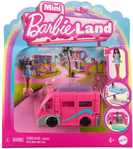 Barbie: Mini BarbieLand jármű - Álom lakóautó (HYF39)