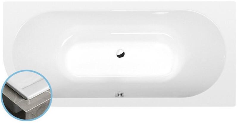 Viva Slim 175x80 cm jobbos fehér (78119S)