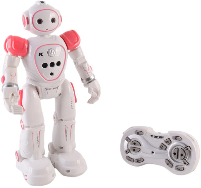 Cady robot intelligens, érzékelős, interaktív játék rózsaszín (CJ-4448287-1)