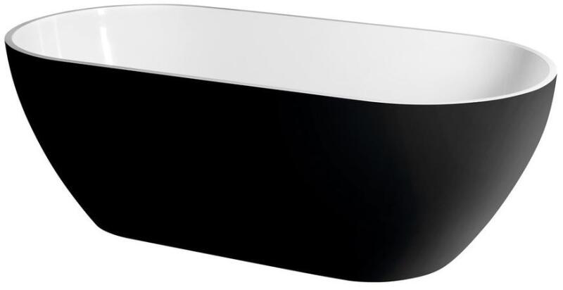 Reduta 150x75 cm fekete/fehér (72974)