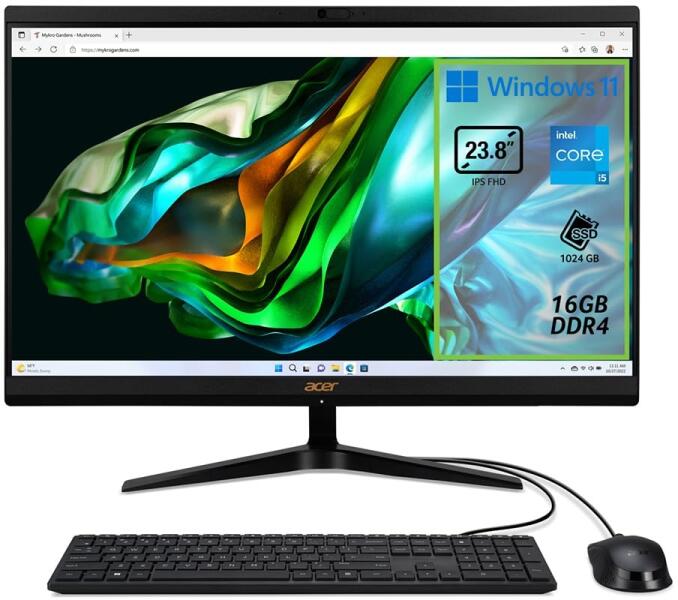 Acer Aspire C24 DQ.BM2ET.004 Sisteme Desktop - Preturi