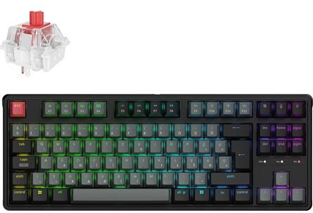 Keychron C3 Pro 8K QMK Super Red (C3PX-H1Z-HU)